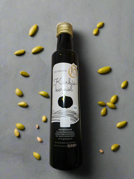 Reines Kürbiskernöl