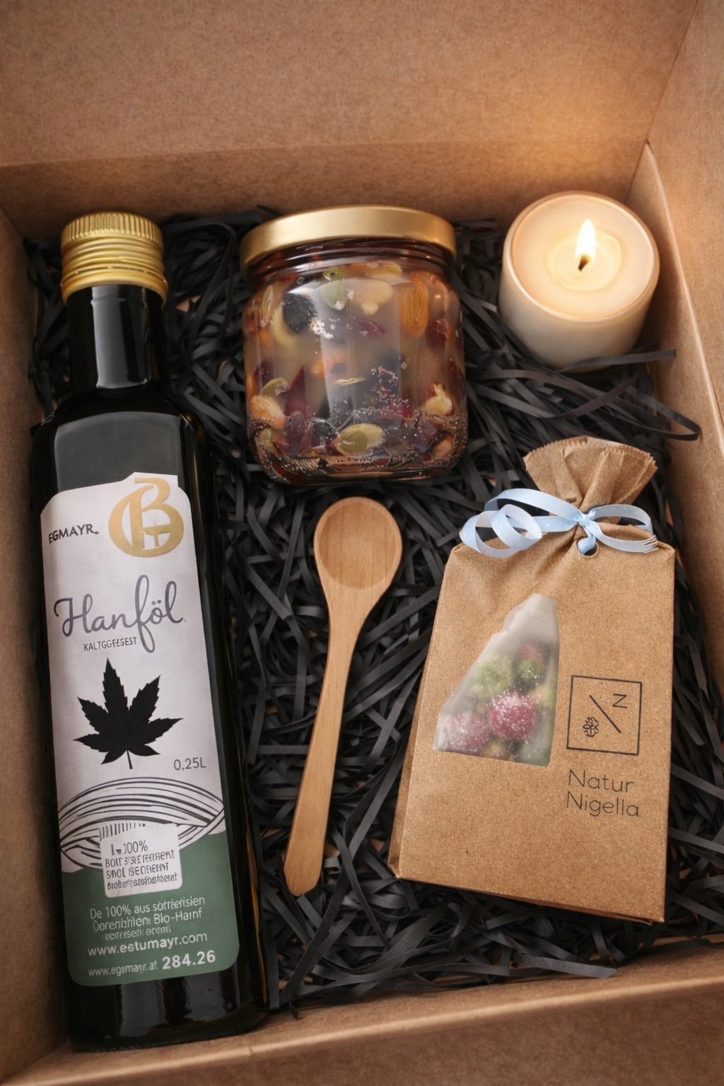 Eid Box mit Hanfsamenöl